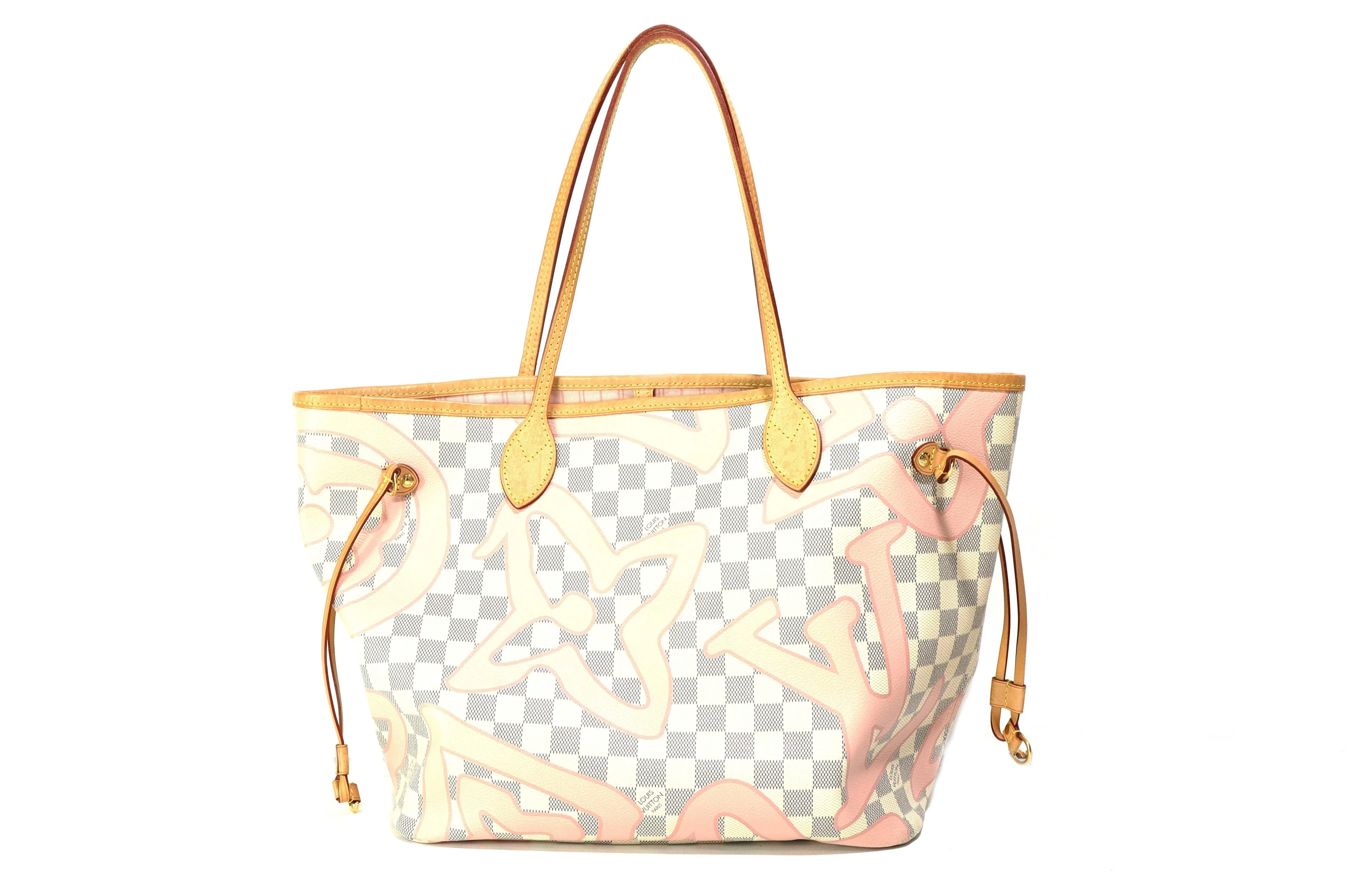 Louis Vuitton Damier Azur Tahitienne Neverfull MM