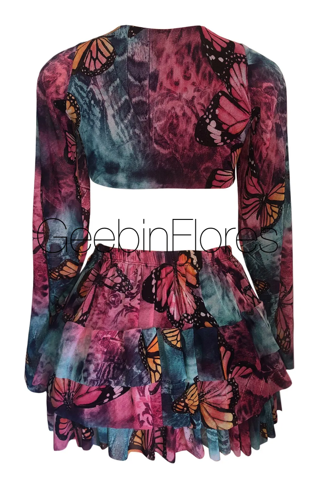 The Grecia Ruffle Set (Butterfly)